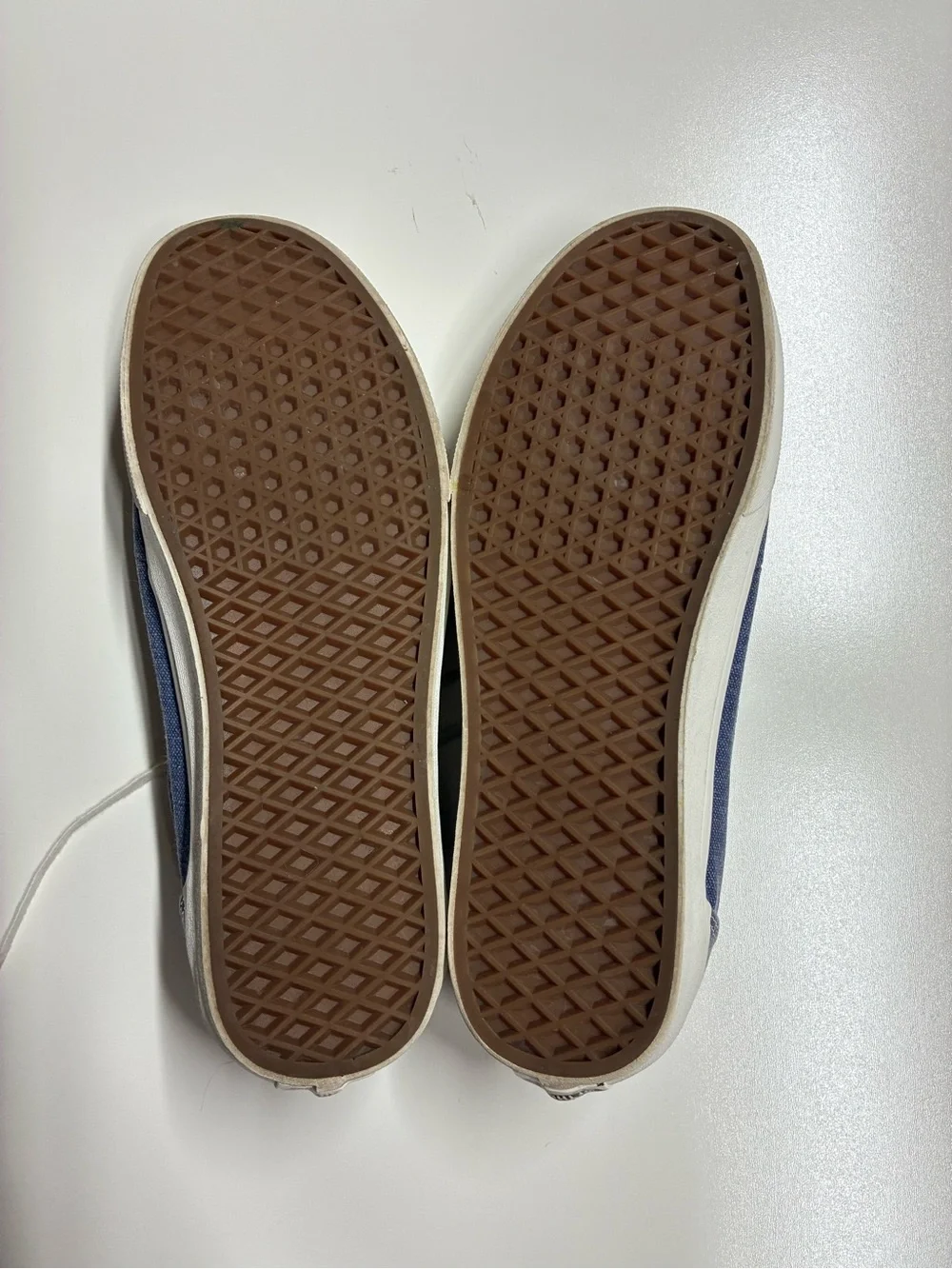 Vans Brigata Canvas Boat Shoes Men’s Size 11 Denim Blue Needs Laces
